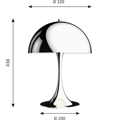 Panthella 1971 - Bordslampa