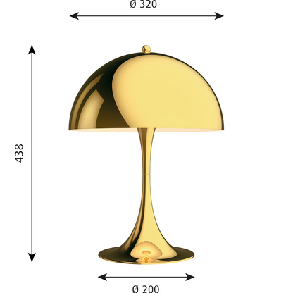 Panthella 1971 - Bordslampa